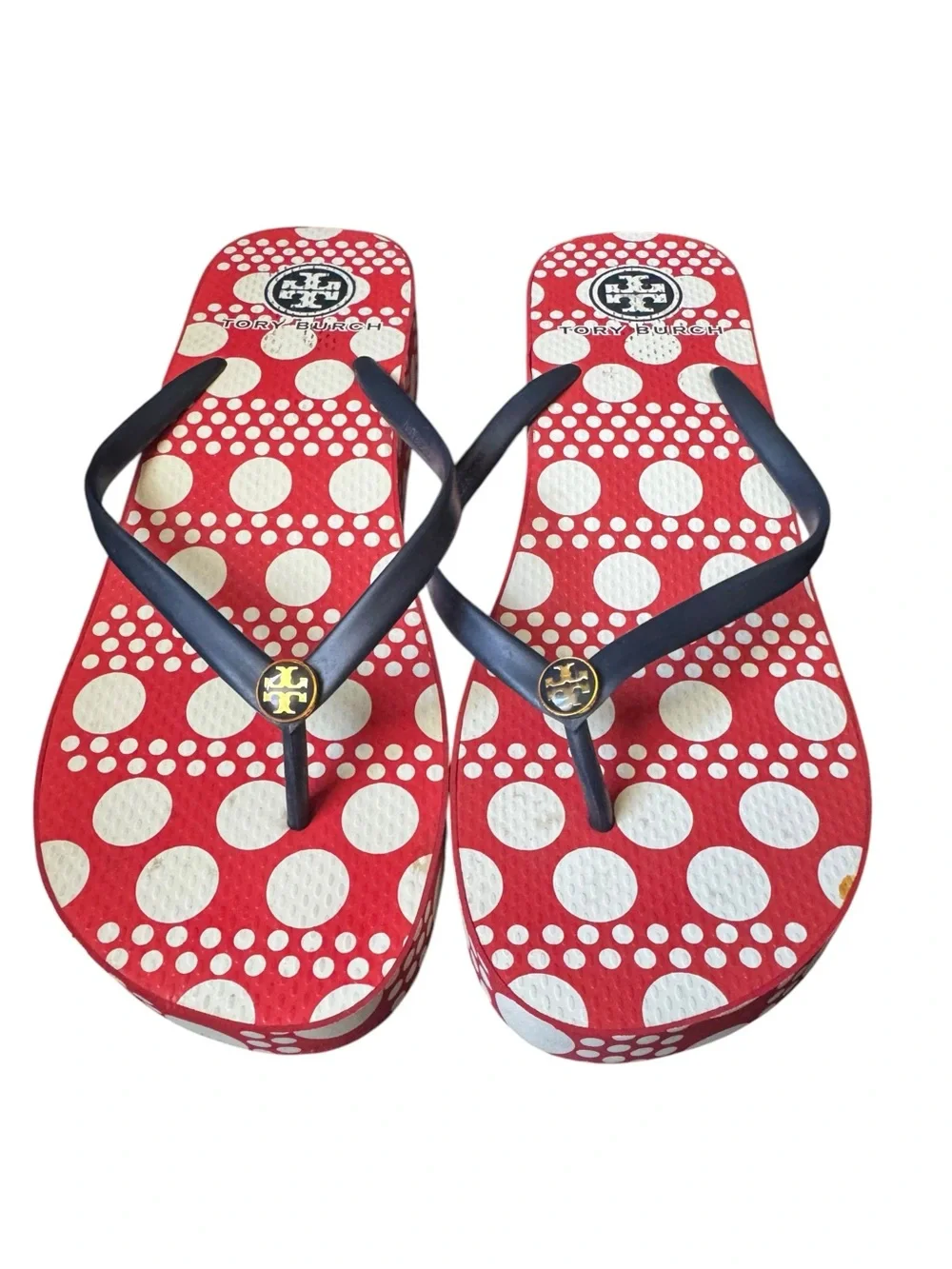 Tory Burch Tandie Wedge Flip Flops